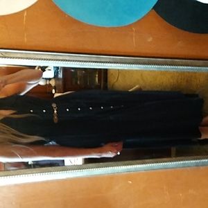 Navy Blue Business Maxi Dress